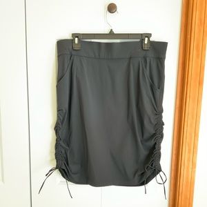 Columbia Omni-Shield Athleisure Black Skirt w/ Side Ties